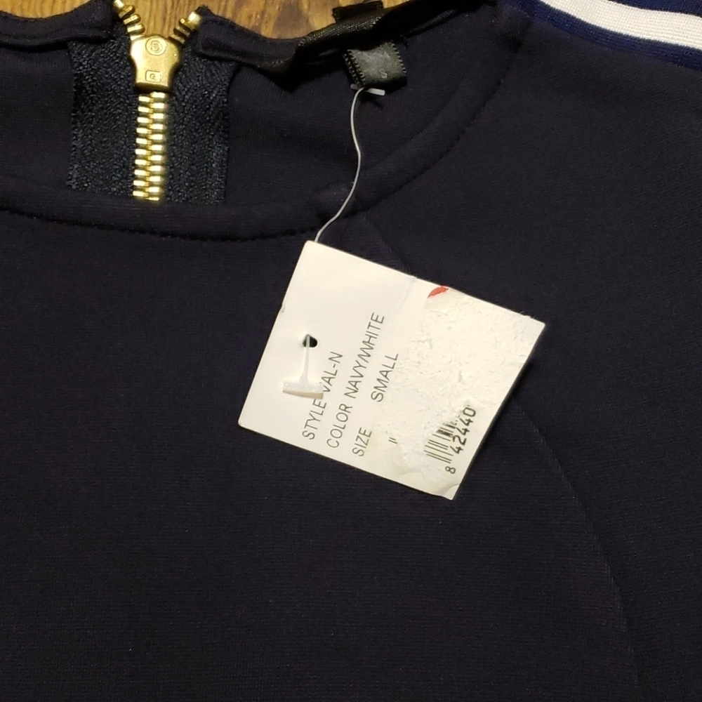 Felicity & coco navy full zip body con dress NWT - Picture 7 of 11